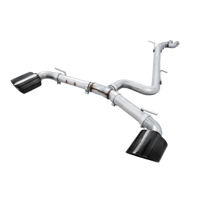 AWE Tuning 17-19 Audi RS3 8V Track Edition Exhaust - Diamond Black Tips RS-Style Tips-SR1 Performance