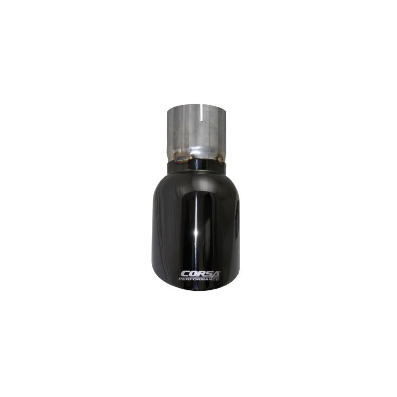 Corsa 2009-2019 Single Universal 3.0in Inlet / 4.5in Outlet Black PVD Pro-Series Tip Kit-SR1 Performance
