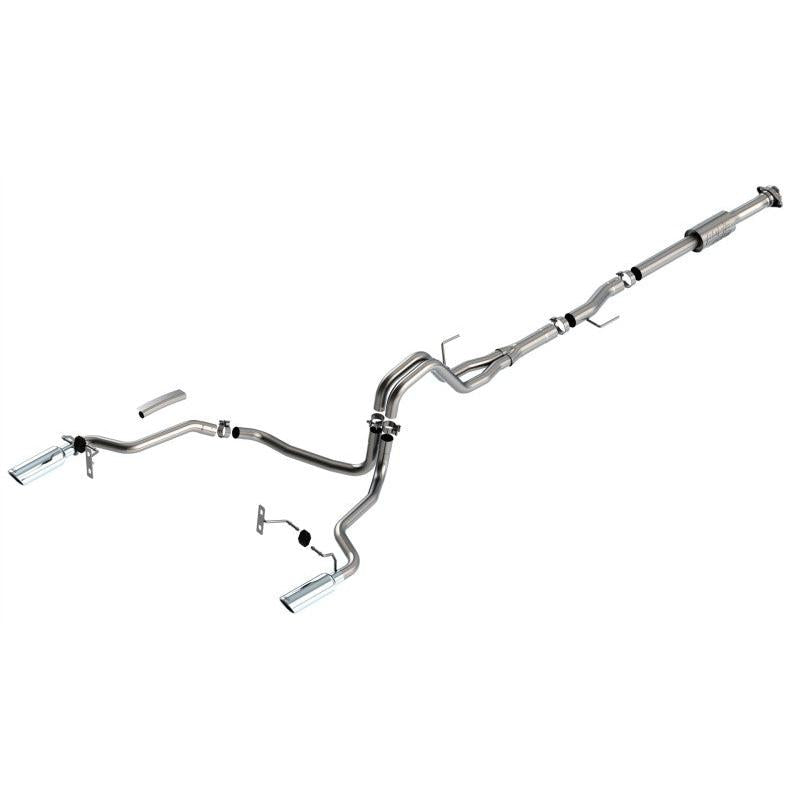 Borla F-150 2021 2.7L/3.5L 2/4wd 4dr CC SB EC STB Lari/King R/Plinum/LTD 3/2.25 Cat-Back AK CHR Tips-SR1 Performance