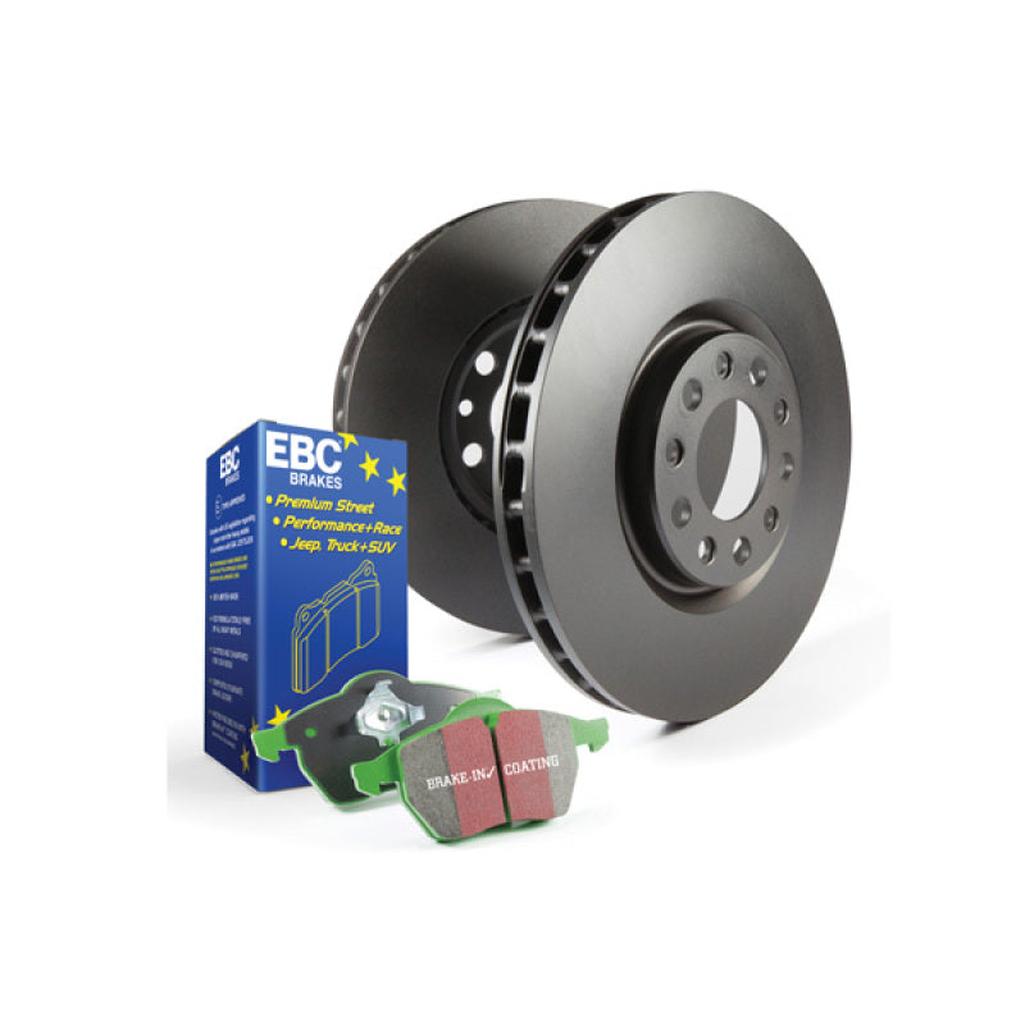 EBC S11KR1434 Brake Pad and Rotor Kit for 2016-2018 Mazda CX-5