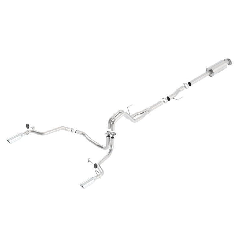 Borla 15-16 Ford F-150 3.5L EcoBoost Ext. Cab Std. Bed Catback Exhaust ATAK Single Split Rear Exit-SR1 Performance