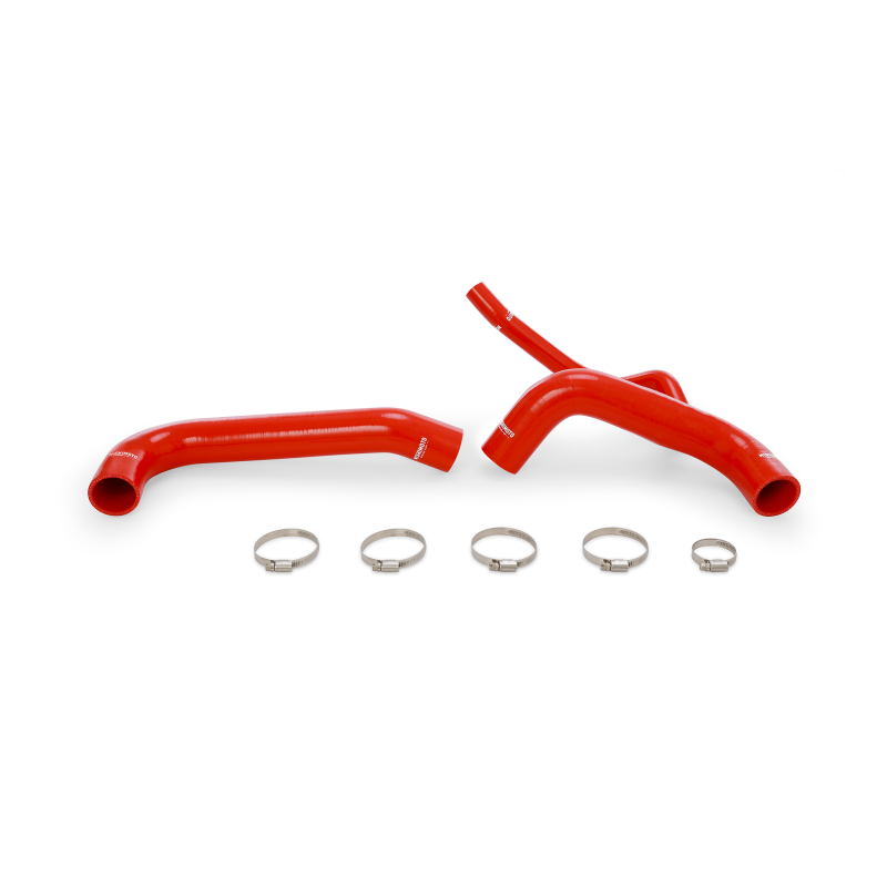 Mishimoto 2015+ Dodge Challenger / Charger SRT Hellcat Silicone Radiator Hose Kit - Red-SR1 Performance