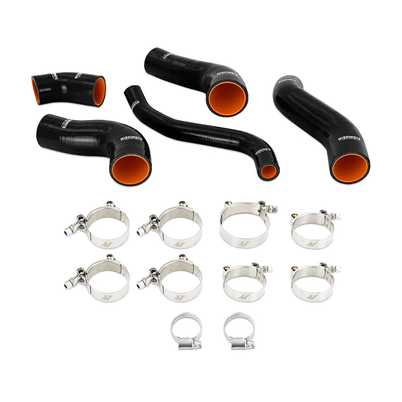 Mishimoto 13-17 Hyundai Veloster Turbo Silicone Intercooler Hose Kit - Black-SR1 Performance