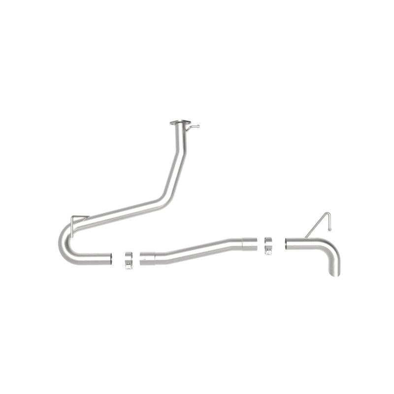 aFe Takeda 2-1/2in 304 SS Axle-Back Exhaust (No Muffler) 18-21 Hyundai Kona L4 1.6L (t)-SR1 Performance