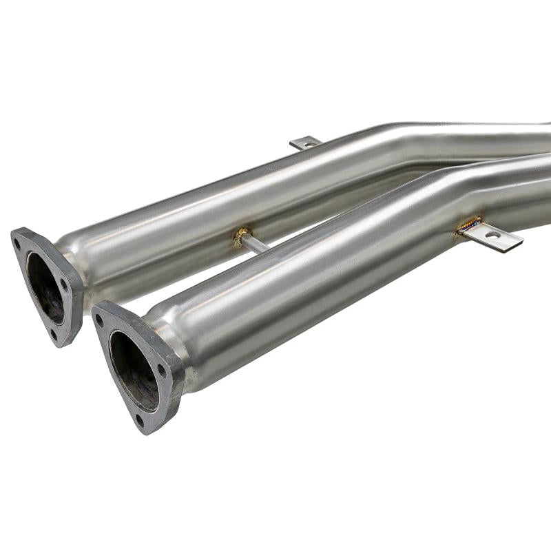 aFe MACH Force-Xp 2.5in 304 SS Cat-Back Exhaust w/ Polished Tips 01-06 BMW M3-SR1 Performance