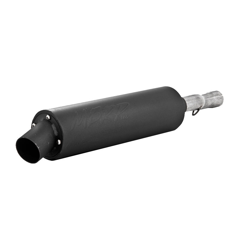 MBRP 94-00 Yamaha YFB 250FW Timberwolf 4x4 Direct Replacement Slip-On Exhaust w/Utility Muffler-SR1 Performance