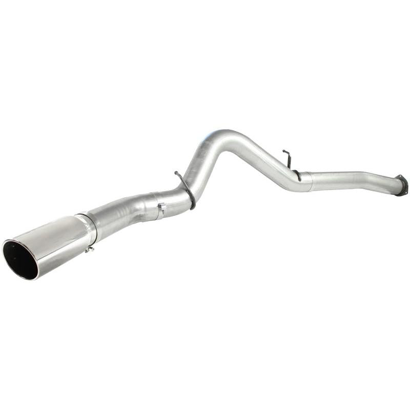 aFe ATLAS 5in DPF-Back Alum Steel Exhaust System Polished Tip GM Diesel Trucks 7.5-10 V8-6.6L td LMM-SR1 Performance