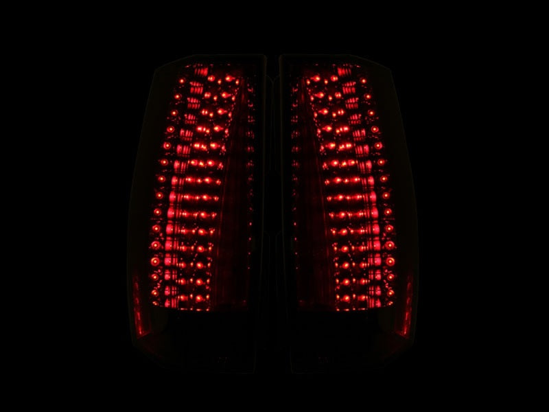 ANZO 2007-2011 Cadillac Escalade LED Taillights Chrome-SR1 Performance