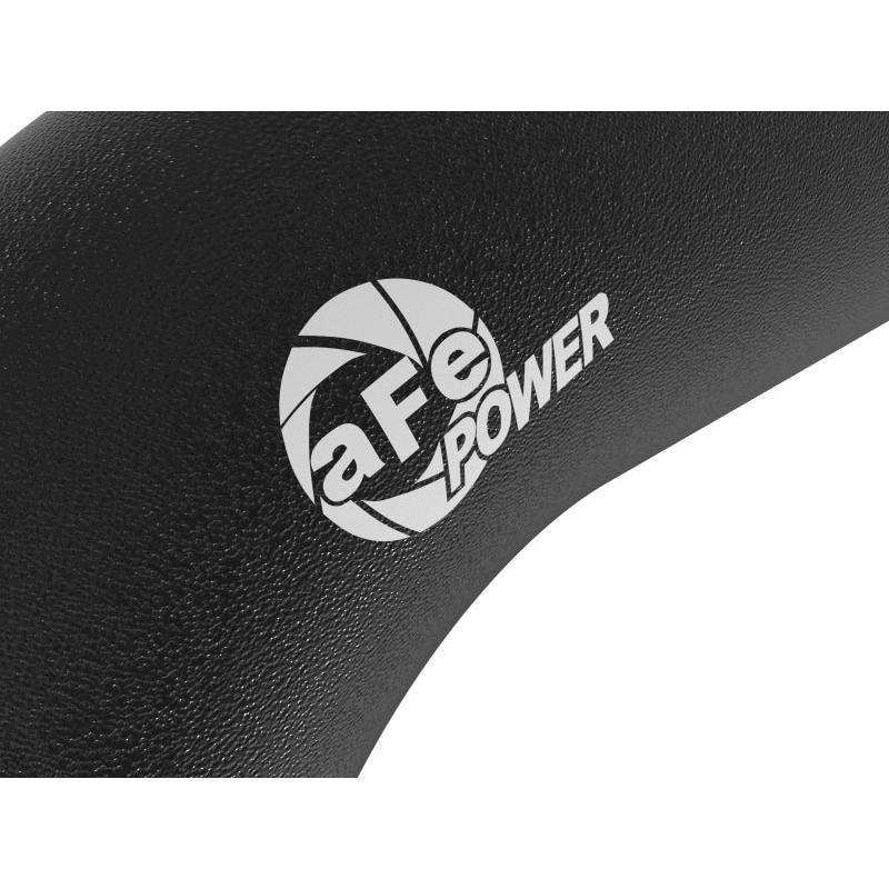 aFe 19-23 RAM Diesel L6-6.7L BladeRunner 3.5 IN Aluminum Hot Charge Pipe - Black-SR1 Performance
