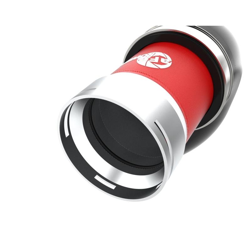 aFe BladeRunner 22-23 Kia Stinger L4-2.5L (t) Aluminum Hot and Cold Charge Pipe Kit - Red-SR1 Performance
