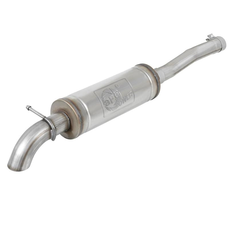 aFe Rock Basher 3in 409 SS Cat-Back Turn-Down Exhaust 12-18 Jeep Wrangler (JK) V6 3.6L/ 07-11 3.8L-SR1 Performance