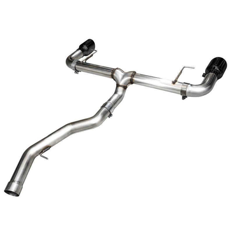 AWE 19-23 BMW 330i / 21-23 BMW 430i Base G2X Track Edition Axle Back Exhaust - Diamond Black-SR1 Performance