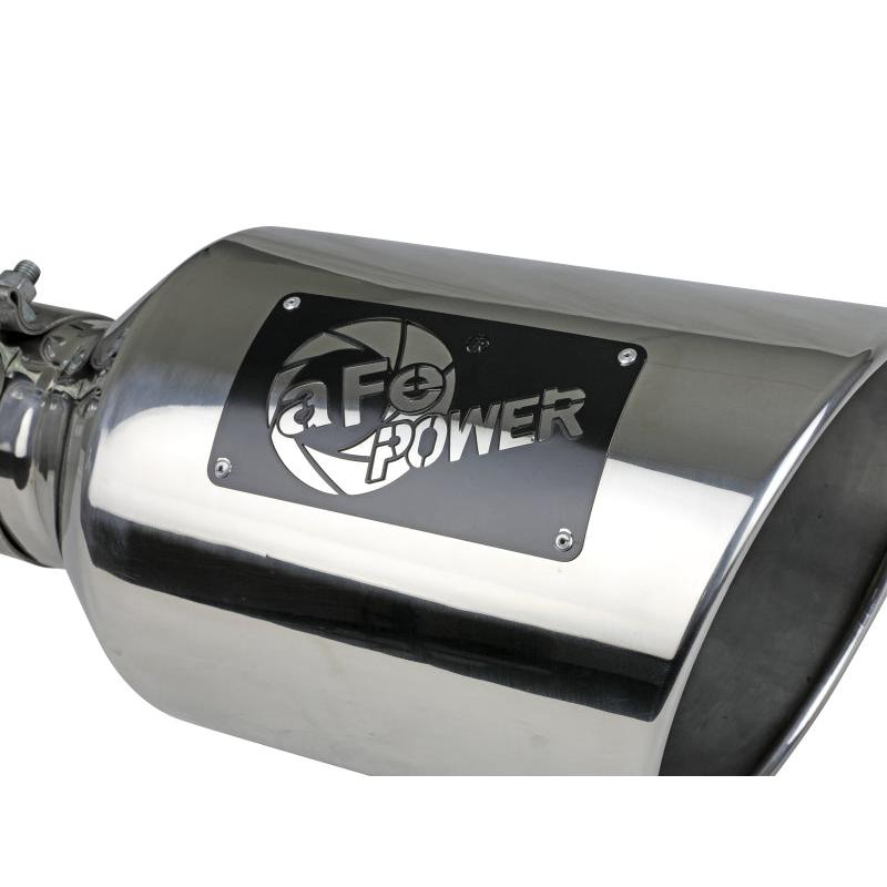 aFe Power MACH Force-Xp 304 Stainless Steel Clamp-on Exhaust Tip - Polished-SR1 Performance