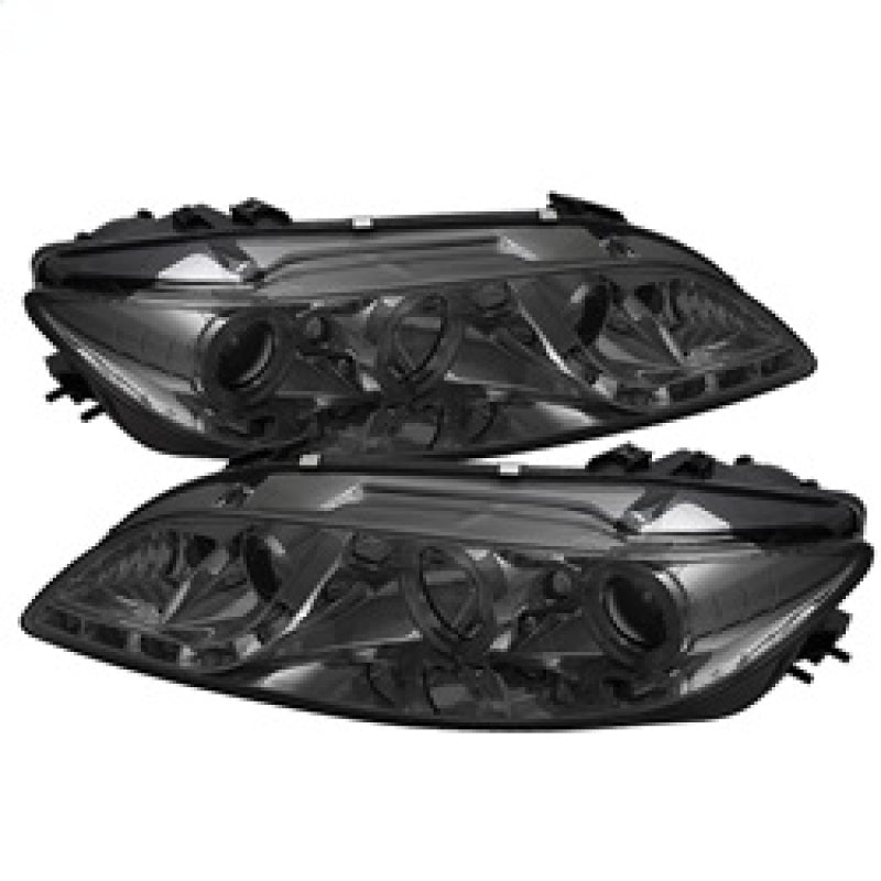 Spyder Mazda 6 03-05 With Fog Lights Projector Headlights LED Halo DRL Smke PRO-YD-M603-FOG-DRL-SM-SR1 Performance