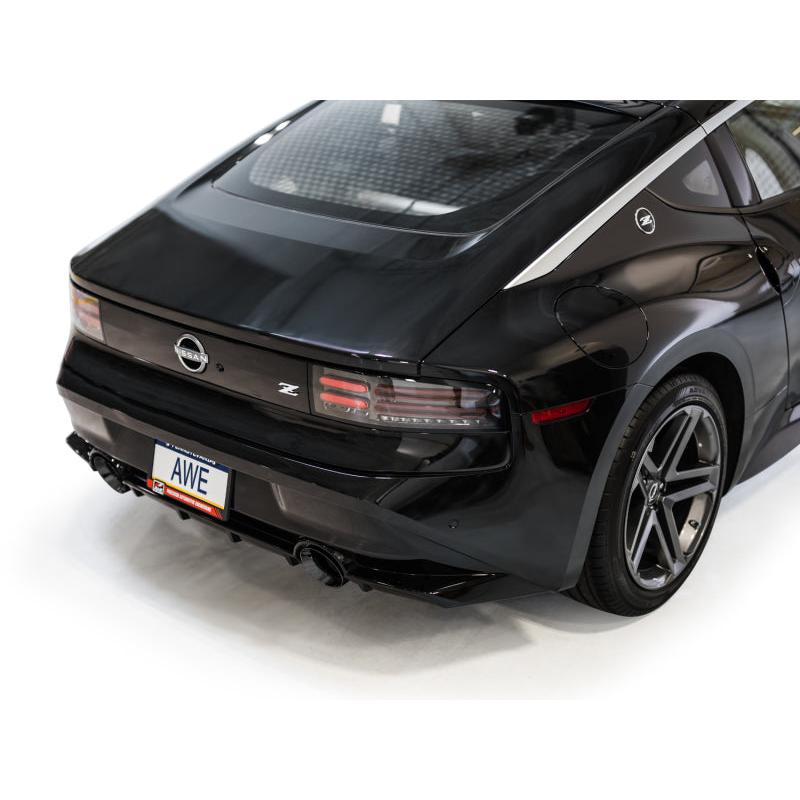AWE 2023 Nissan Z RZ34 RWD Touring Edition Catback Exhaust System w/ Diamond Black Tips-SR1 Performance
