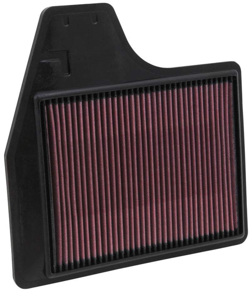 K&N Replacement Filter 11.438in O/S Length x 11.375in O/S Width x 1in H for 13 Nissan Altima 2.5L-SR1 Performance