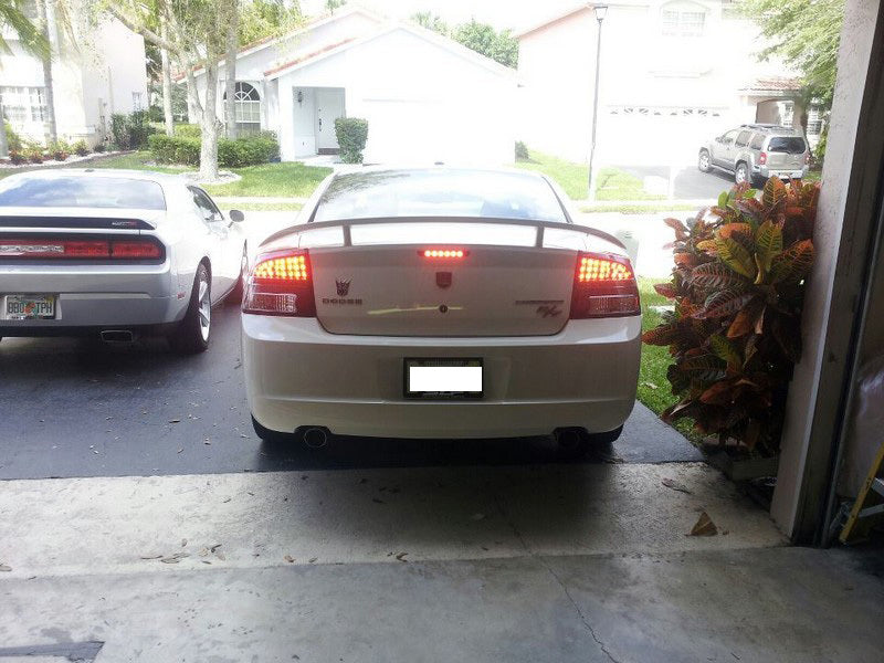 Spyder Dodge Charger 06-08 LED Tail Lights Black ALT-YD-DCH05-LED-BK-SR1 Performance