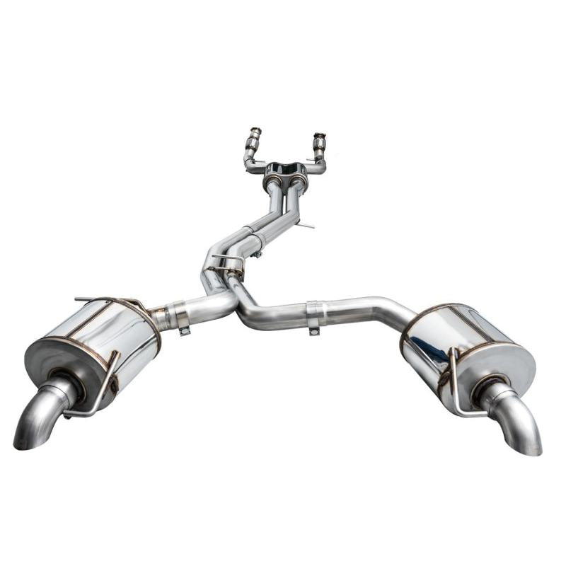 AWE Audi 2019-2023 C8 A6/A7 3.0T Touring Edition Cat-back Exhaust- Turn Downs-SR1 Performance