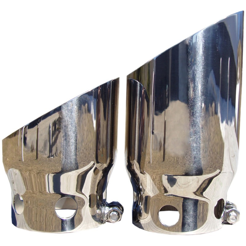 MBRP 2008 Ford F250/350/450 6.4 L 4 inlet 5 Tip Cover Set - 6 and 9 in length-SR1 Performance