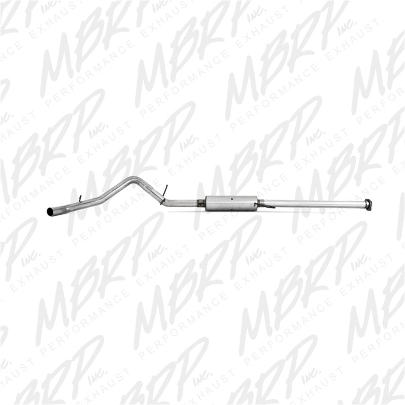 MBRP 2007-2008 Chev/GMC 1500 CC EC 6ft6in bed 4.8/5.3L 3in Cat Back Single Side AL P Series Exhaust-SR1 Performance