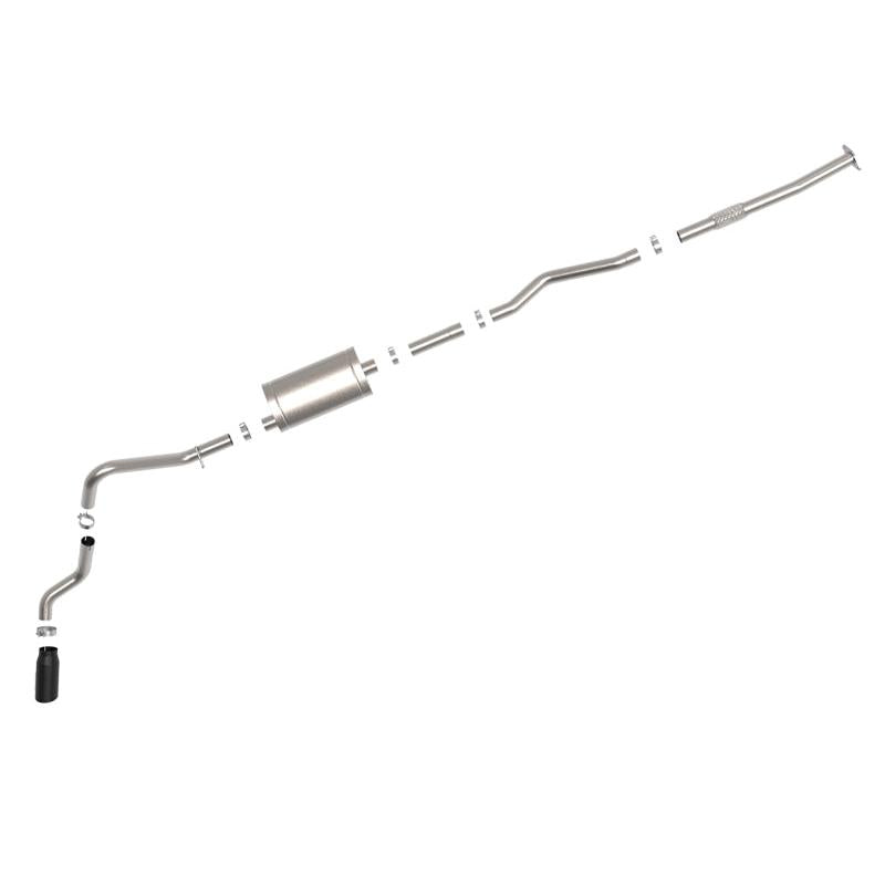 AFE Apollo GT Series 19-20 GM 1500 2.7L (T) 409 SS CB Exhaust System w/Black Tip-SR1 Performance