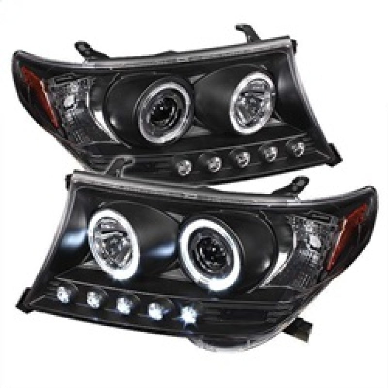 Spyder Toyota Land Cruiser 08-11 Projector Headlights LED Halo LED Blk PRO-YD-TLAND08-HL-BK-SR1 Performance