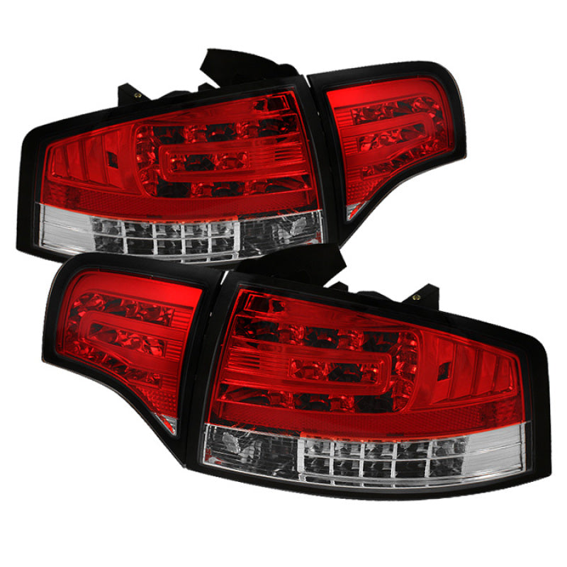 Spyder Audi A4 4Dr 06-08 LED Tail Lights Red Clear ALT-YD-AA406-G2-LED-RC-SR1 Performance