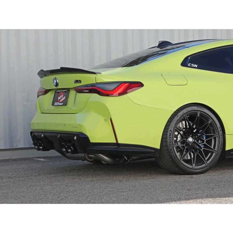 aFe MACHForce XP Exhausts Cat-Back SS 21 BMW M2 Competition L6-3.0L w/Black Tips-SR1 Performance