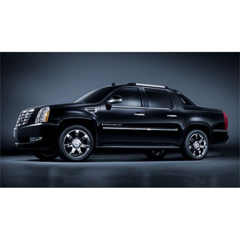 Corsa 2007-2010 Cadillac Escalade ESV 6.2L V8 Polished Sport Cat-Back Exhaust-SR1 Performance