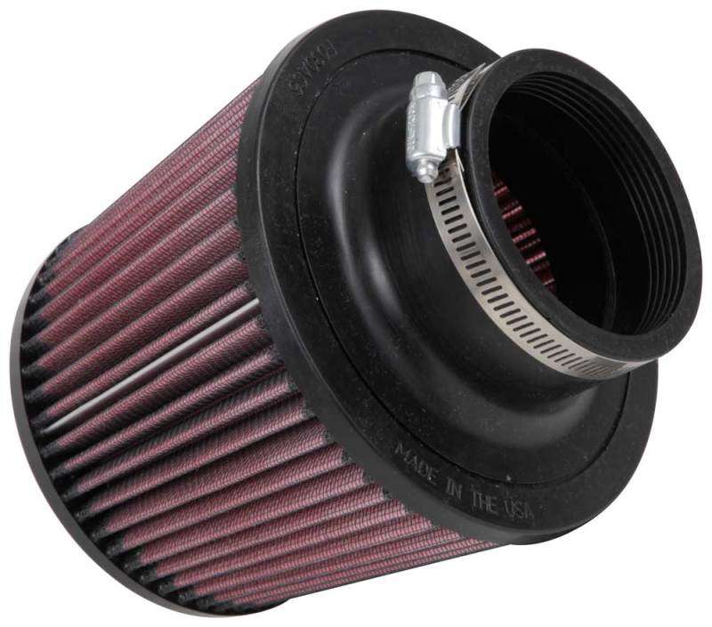 K&N Filter Universal Rubber Filter 3in Flange ID 6in Base OD 5.125in Top OD 5in Height-SR1 Performance