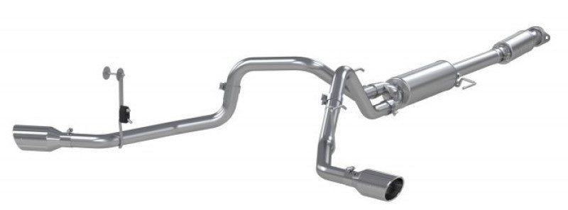 MBRP 2021+ Ford F-150 5.0L/3.5L/ 2.7L Ecoboost 3in Cat Back 2.5in Dual Split Exit T409 Exhaust-SR1 Performance