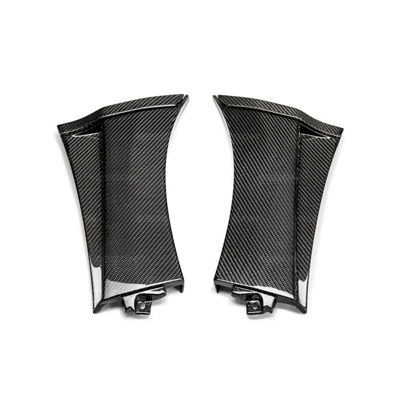 Seibon 08-14 Subaru STI Carbon Fiber Fender Caps - Lightweight, Durable & Heat-Resistant