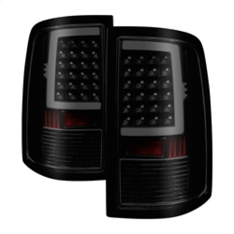 xTune 09-18 Dodge Ram 1500 LED Tail Lights - Black Smoke (ALT-ON-DR09-LBLED-BSM)-SR1 Performance