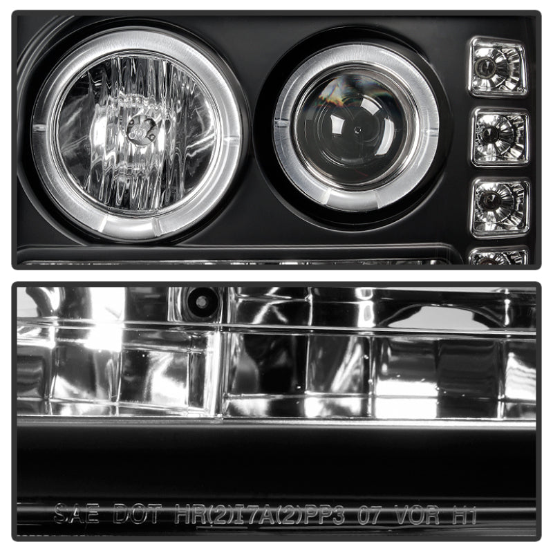 Spyder GMC Sierra 1500/GMC Sierra Denali 08-13 Projector LED Halo- LED Blk PRO-YD-GS07-HL-BK-SR1 Performance