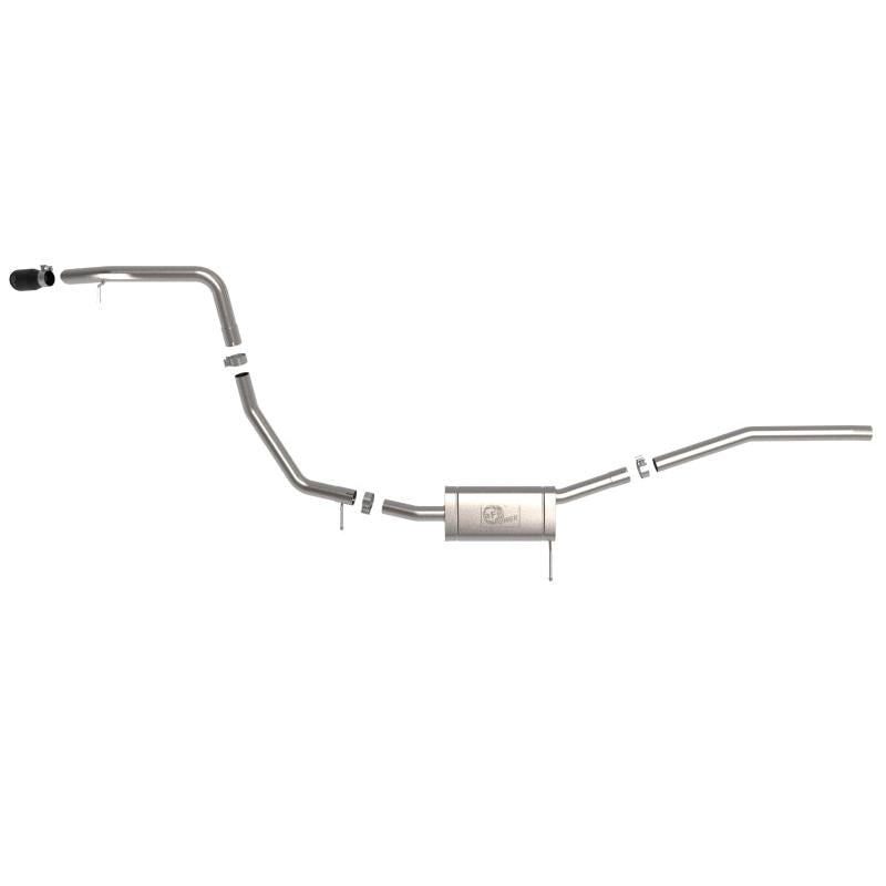 aFe 22-23 Ford Maverick EcoBoost L4 2.0L(t) Vulcan Series 2-1/2in 304 SS Cat-Back w/ Black Tip-SR1 Performance