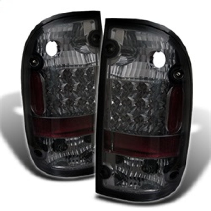 Spyder Toyota Tacoma 01-04 LED Tail Lights Smoke ALT-YD-TT01-LED-SM-SR1 Performance