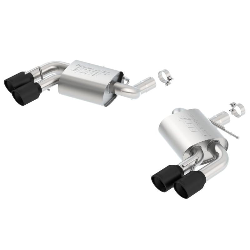Borla 2016-2017 Chevrolet Camaro SS AT/MT S-Type Rear Section Exhaust w/o Dual Mode Ceramic Black-SR1 Performance
