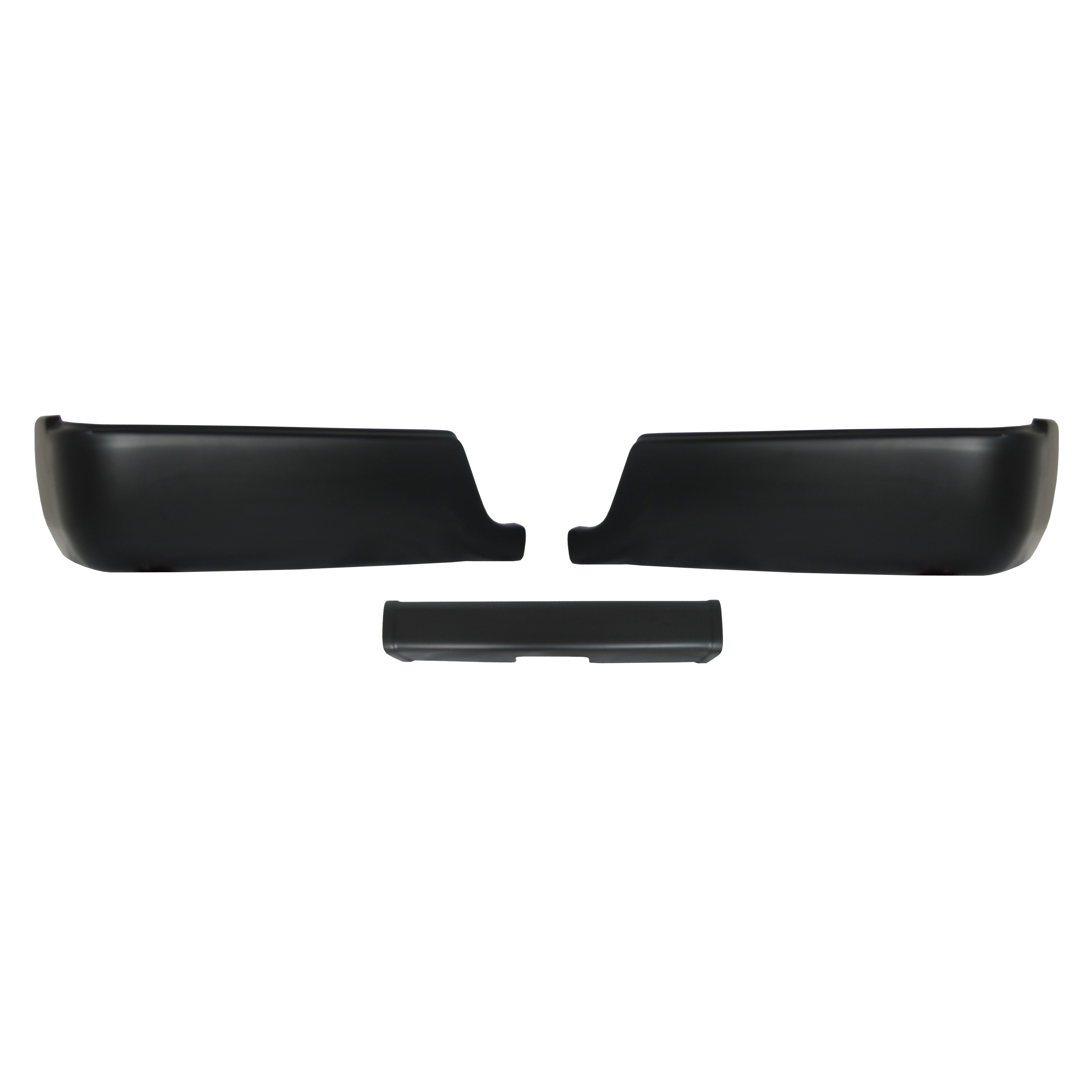 2009-2018 Ram - Rear BUMPERSHELLZ™ - Chrome Delete Truck Bumper Caps