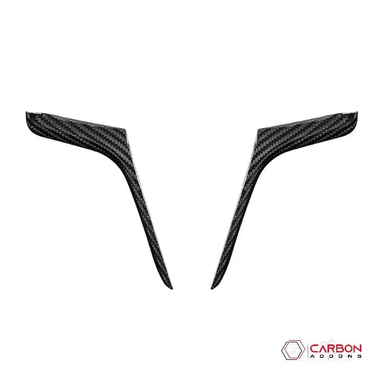 2012-2015 Chevy Camaro Carbon Fiber Steering Wheel Trim Cover - carbonaddons Carbon Fiber Parts, Accessories, Upgrades, Mods