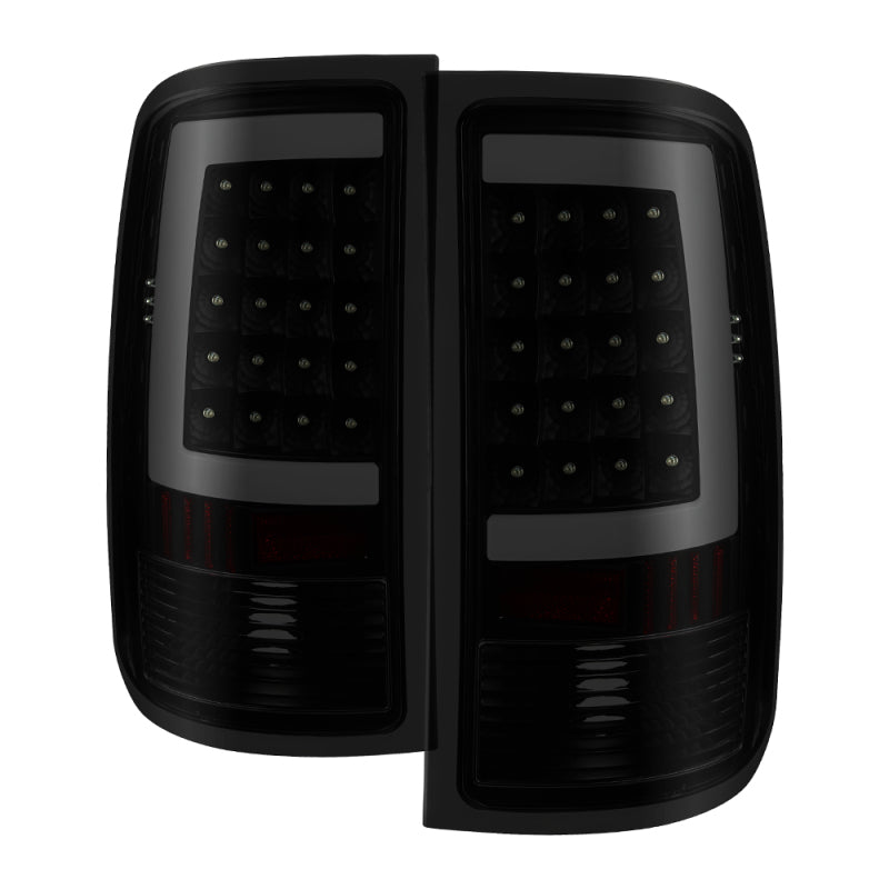 xTune 07-13 GMC Sierra 1500 LED Tail Lights - Black Smoke (ALT-ON-GS07-G2-LED-BSM)-SR1 Performance