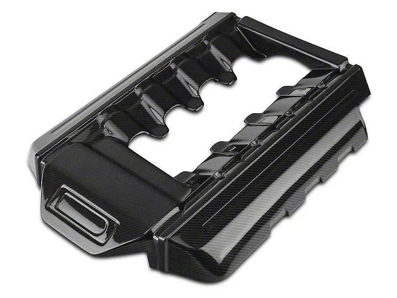 2015-2017 Ford Mustang GT 5.0 Carbon Fiber Engine Cover - carbonaddons Carbon Fiber Parts, Accessories, Upgrades, Mods