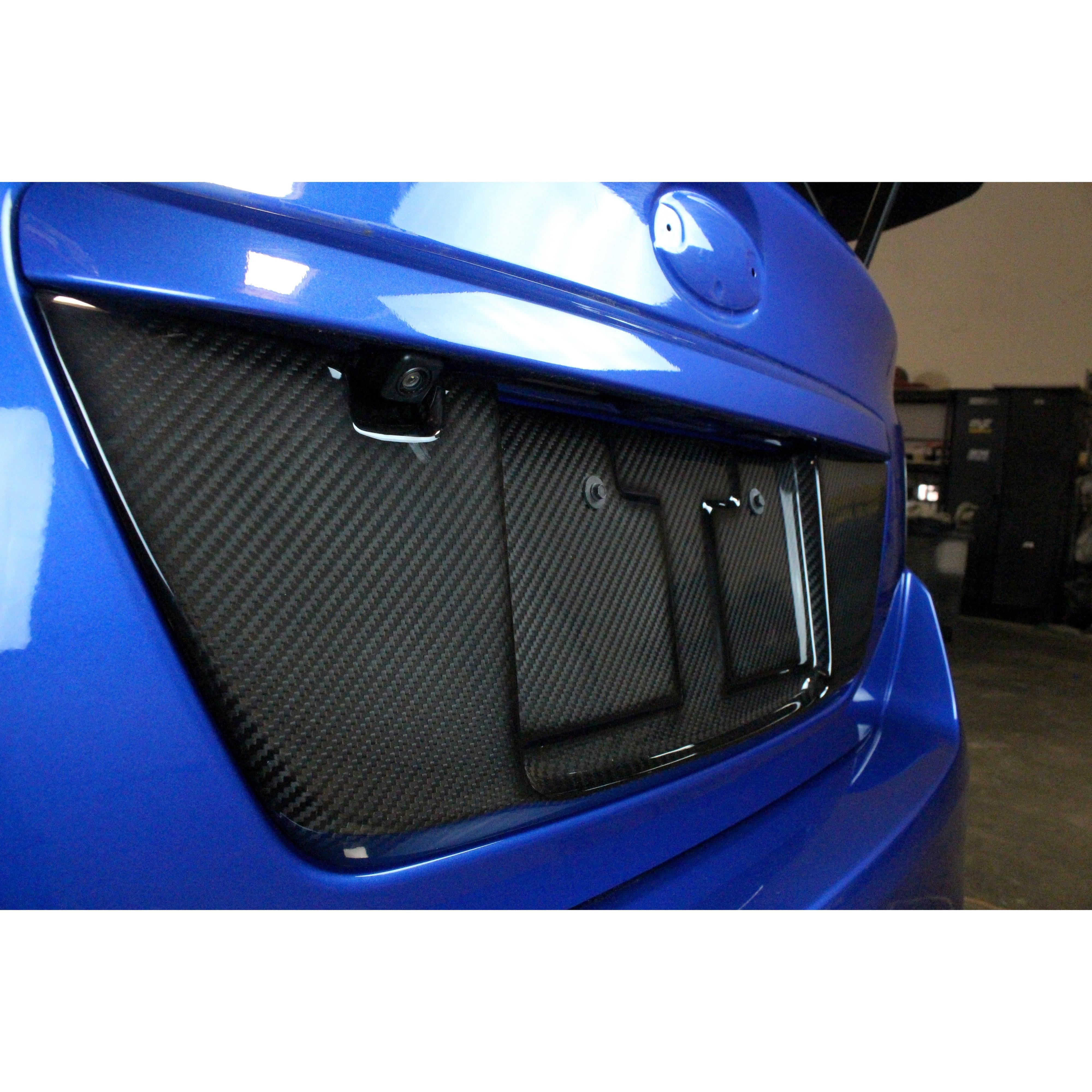 Subaru WRX/ STI Sedan Carbon Fiber License Plate Frame 2015-2021