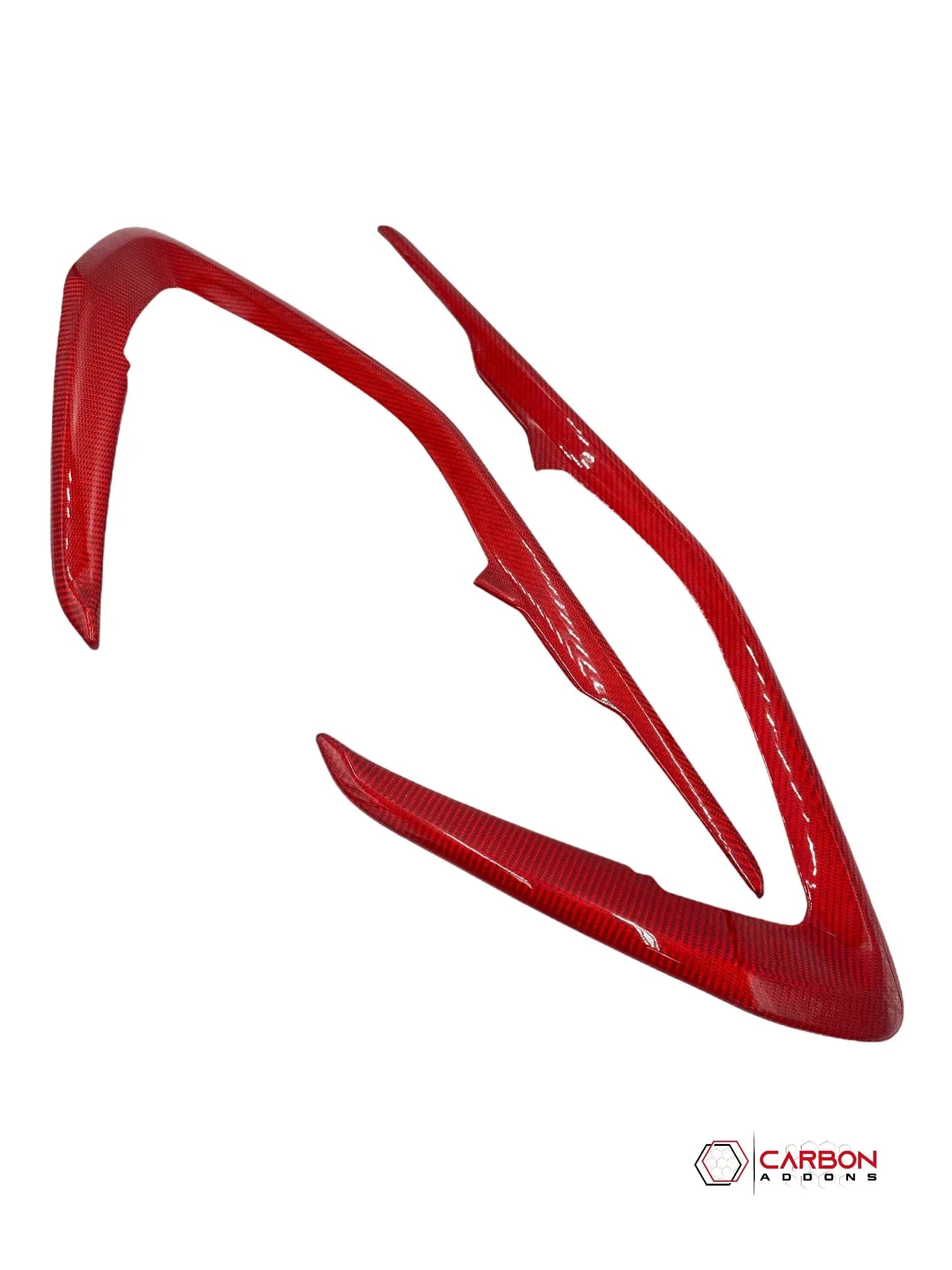 2016-2024 Camaro Real Carbon Fiber Interior Door Panel Chrome Trim Cover - carbonaddons Carbon Fiber Parts, Accessories, Upgrades, Mods