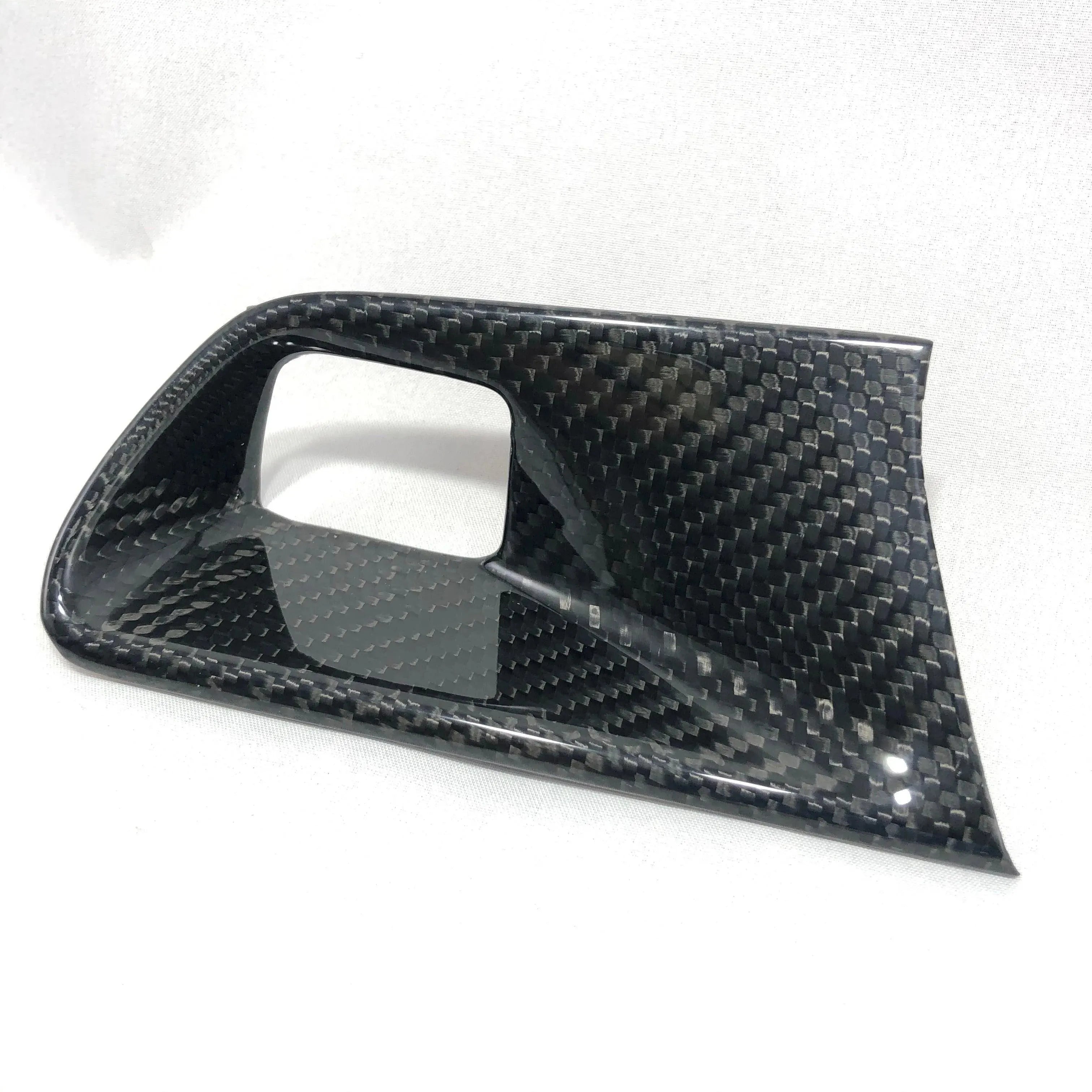 2016-2024 Camaro Start Stop Engine Button Surround Trim Cover - carbonaddons Carbon Fiber Parts, Accessories, Upgrades, Mods