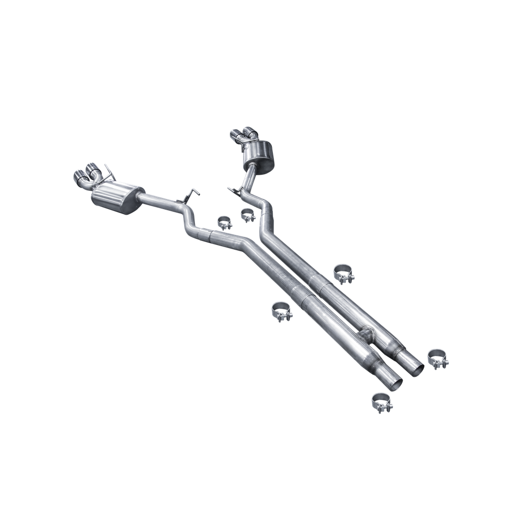 6 Gen Mustang Quad Tip Catback
