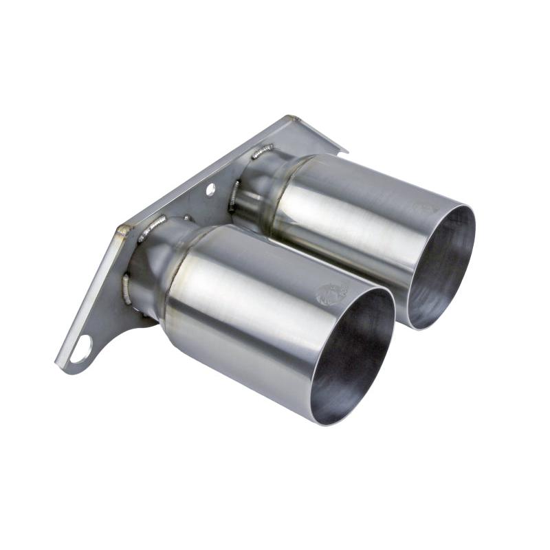 aFe Power Mach Force Xp 4in 304 SS Bolt-On Exhaust Tips Brushed 14-19 Porsche 911 GT3 3.8L/4.0L-SR1 Performance