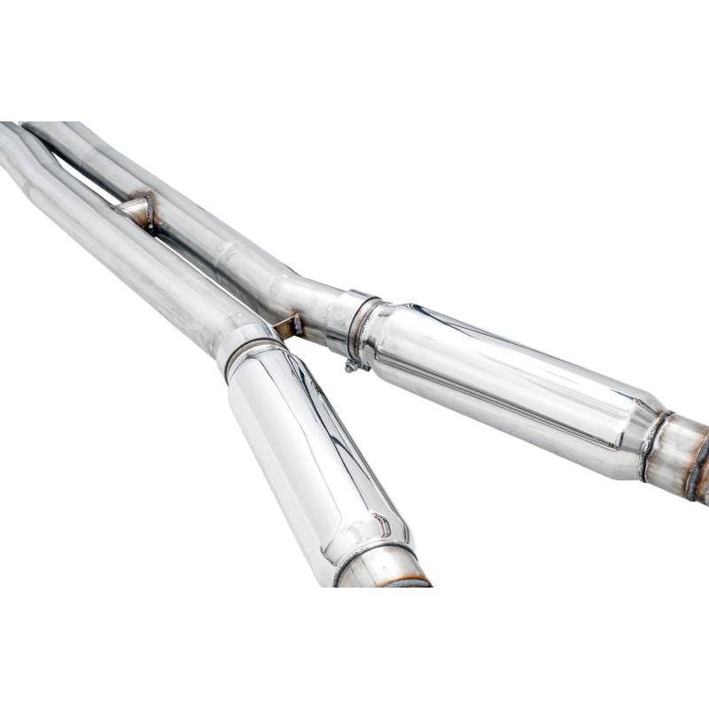 AWE Tuning 2017+ Dodge Charger 5.7L Touring Edition Exhaust - Non-Resonated - Chrome Silver Tips-SR1 Performance