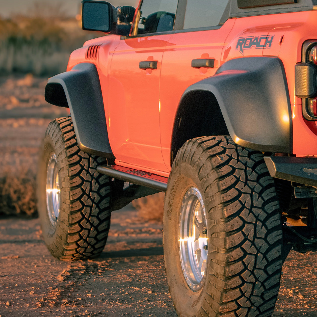 2021+ Ford Bronco 4-Door Step & Rock Slider