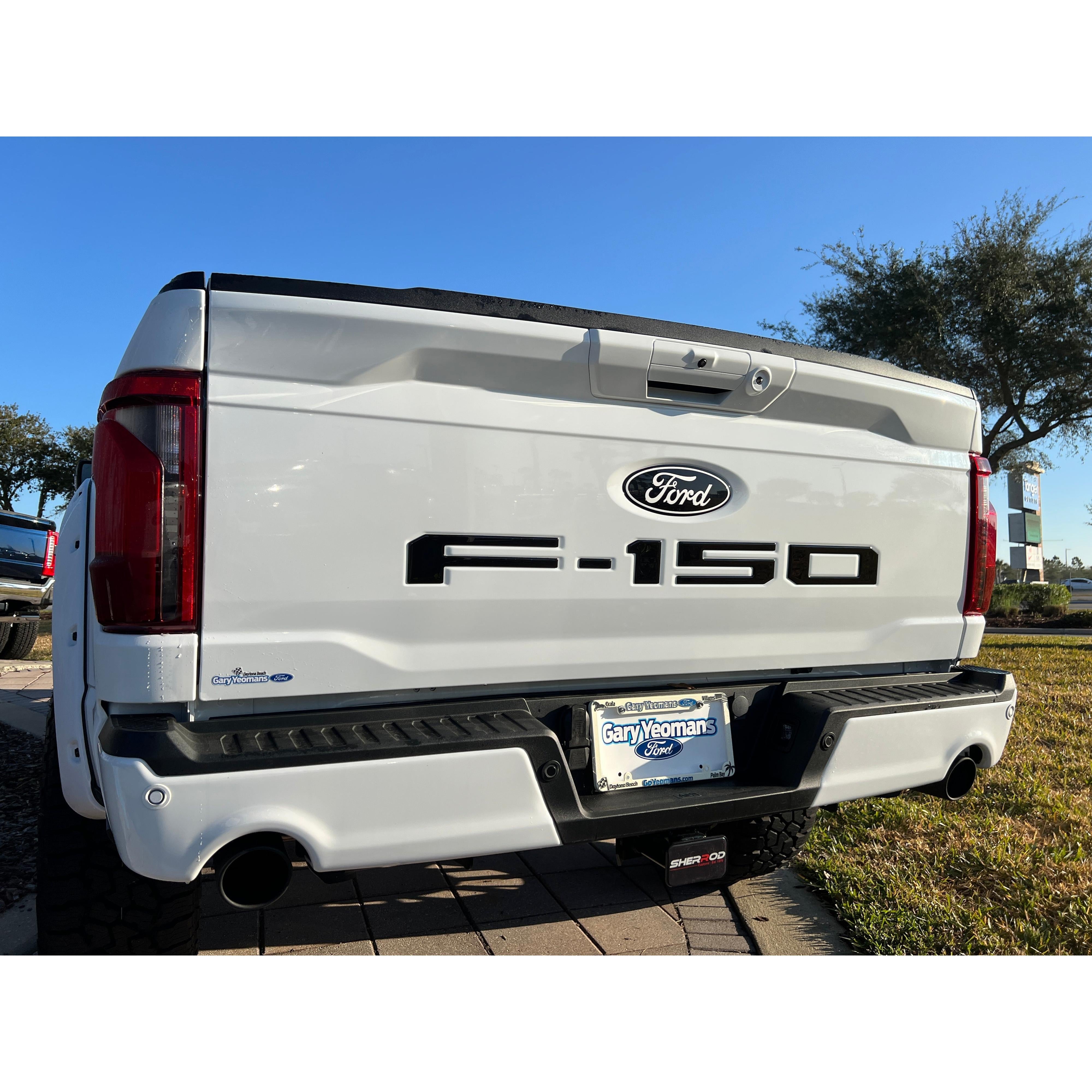 Tailgate Letter Inserts Fits 2021-2026 Ford F-150
