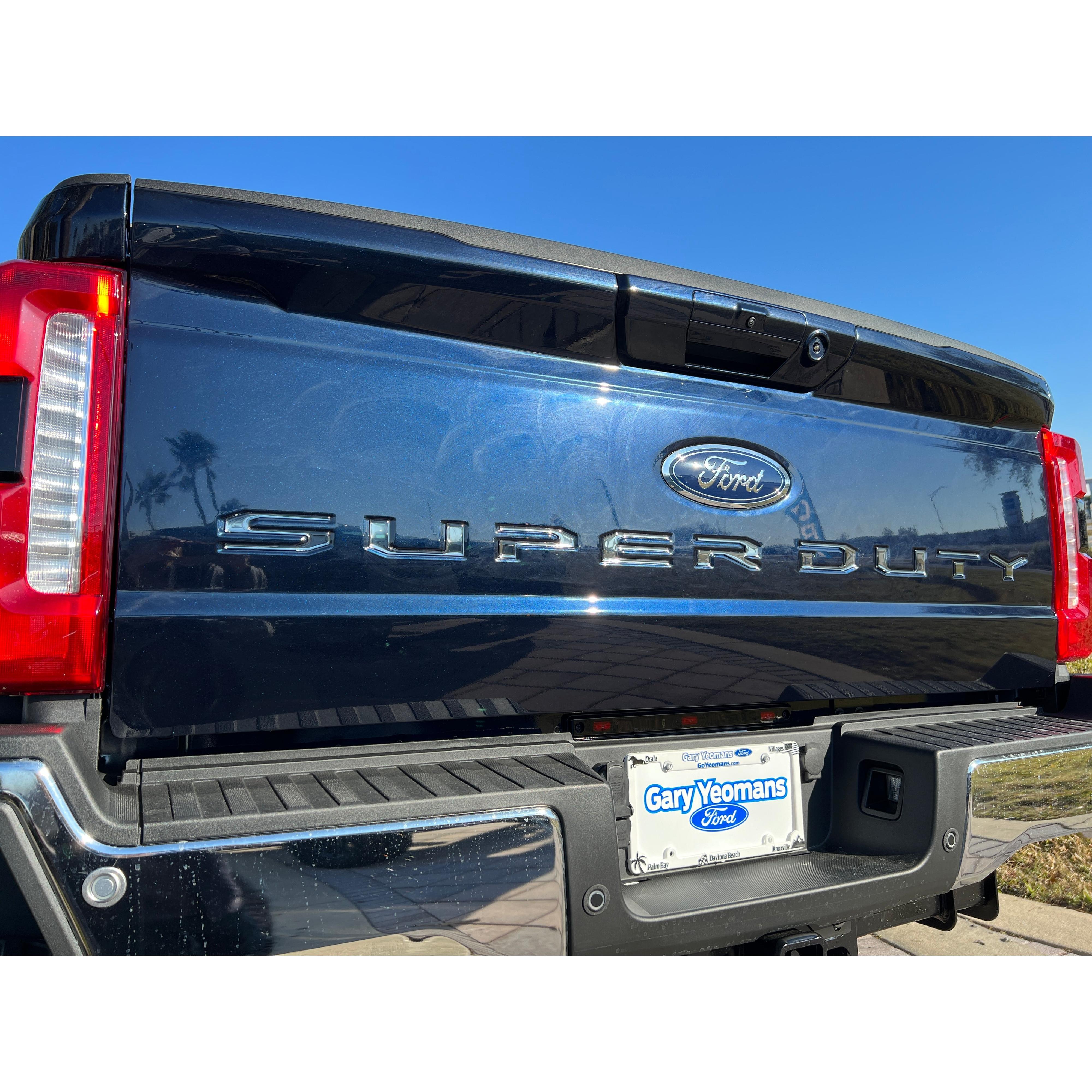 Tailgate Letter Inserts Fits 2023-2026 Ford Super Duty XL/XLT/STX/Tremor/Lariat